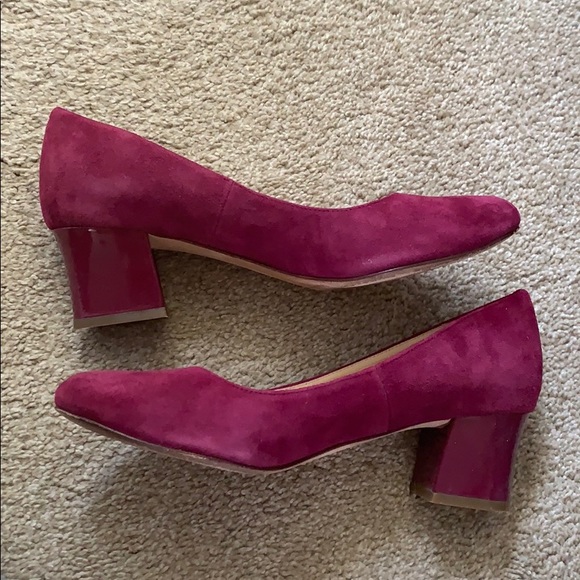 Cole Haan, magenta small pump, round toe - Picture 2 of 6